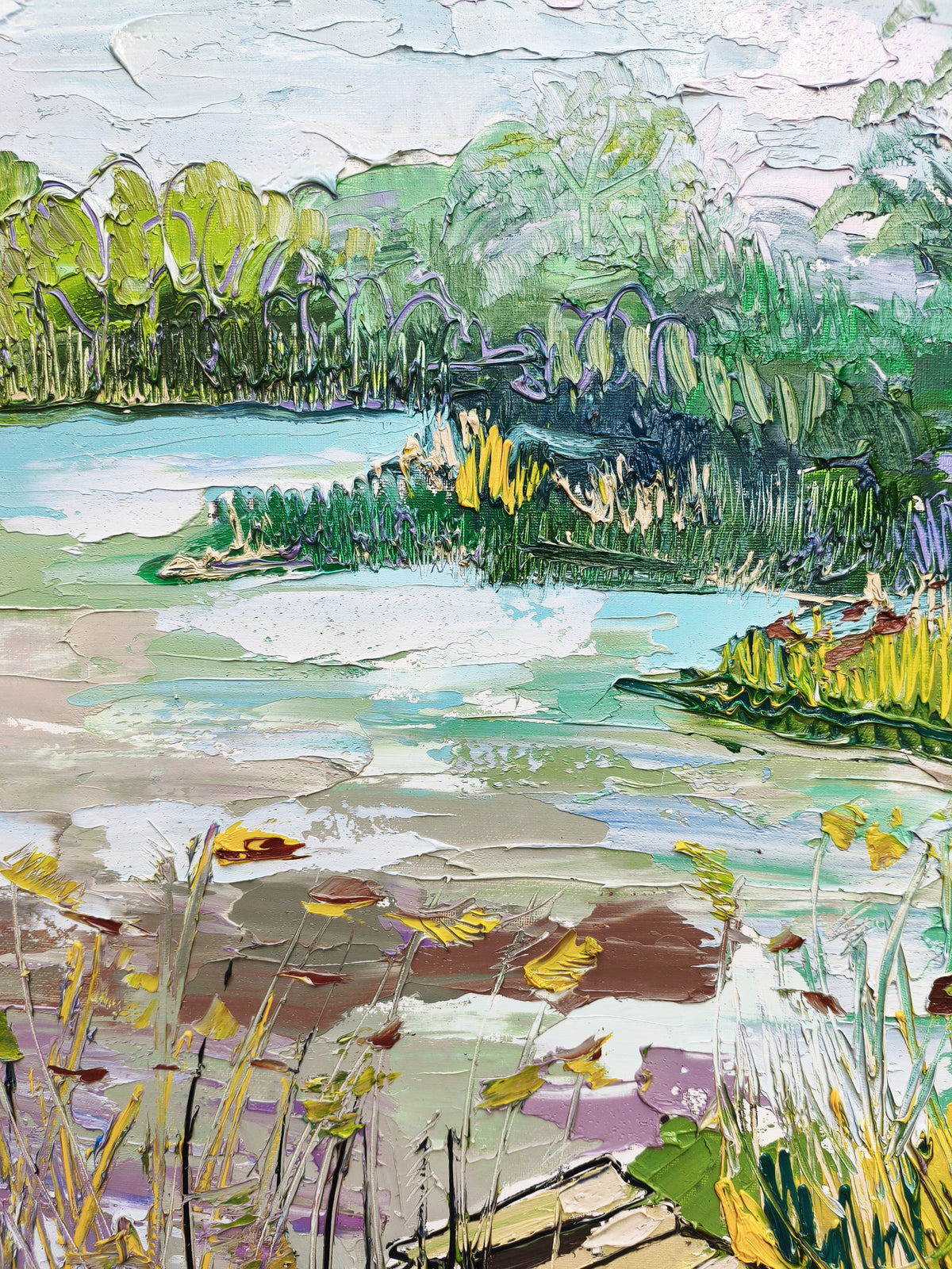 Spring at the Lake - Martin Mushkambaryan