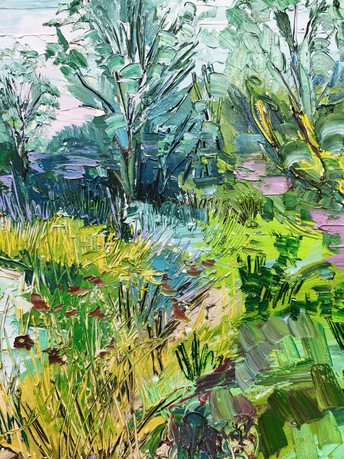 Spring at the Lake - Martin Mushkambaryan
