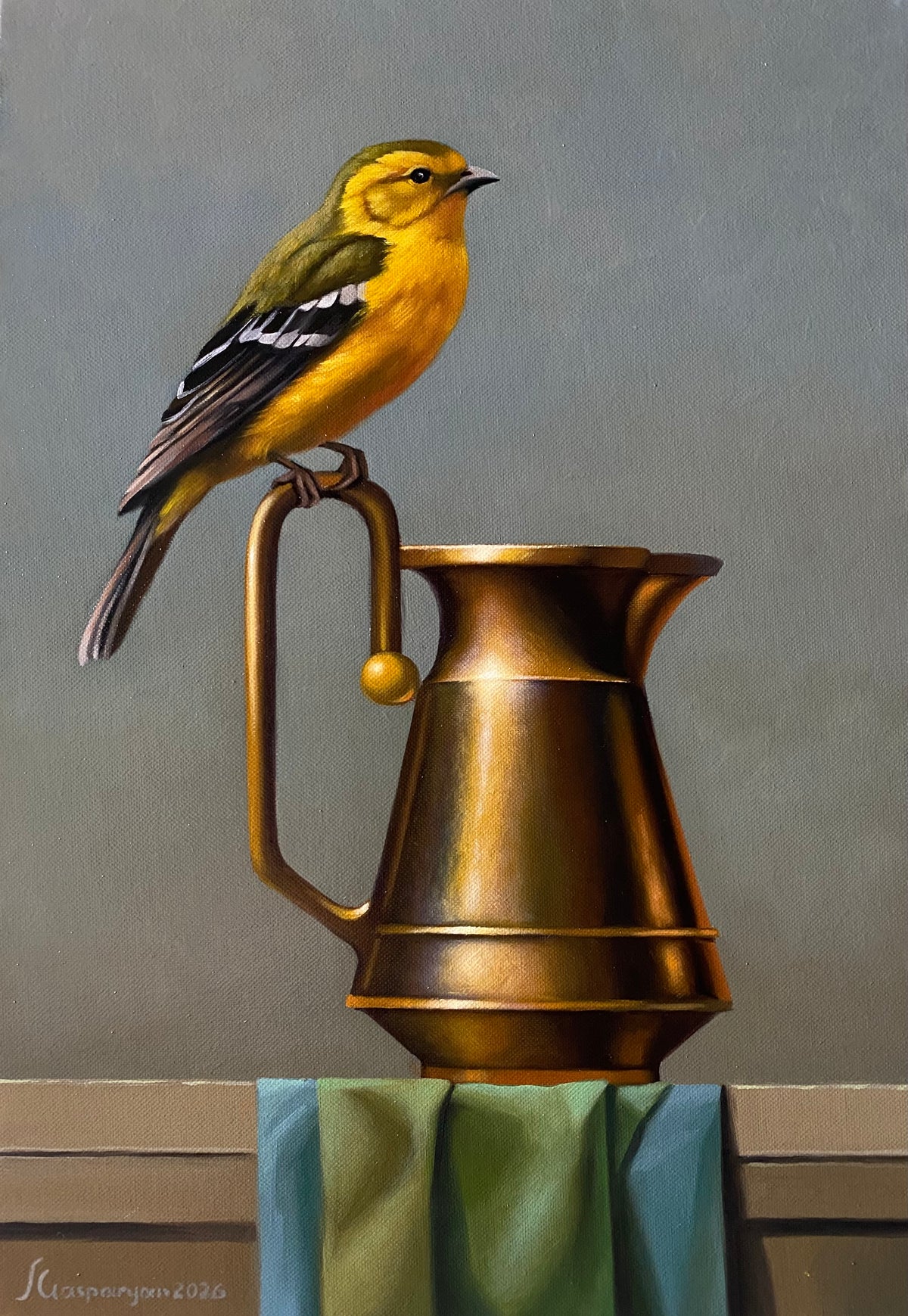 Songbird on Copper - Ara Gasparyan