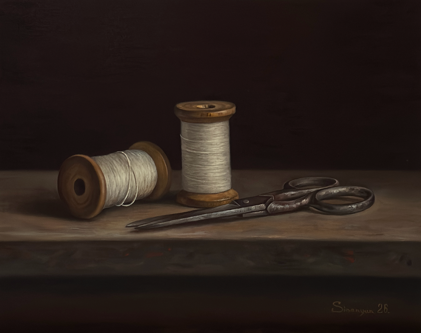Thread and Scissors - Gevorg Sinanian