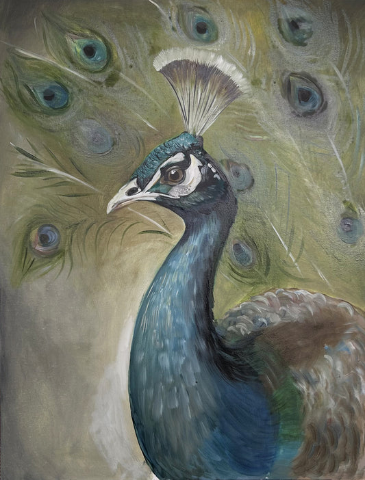 Portrait of a Peacock - Angel Hakobyan