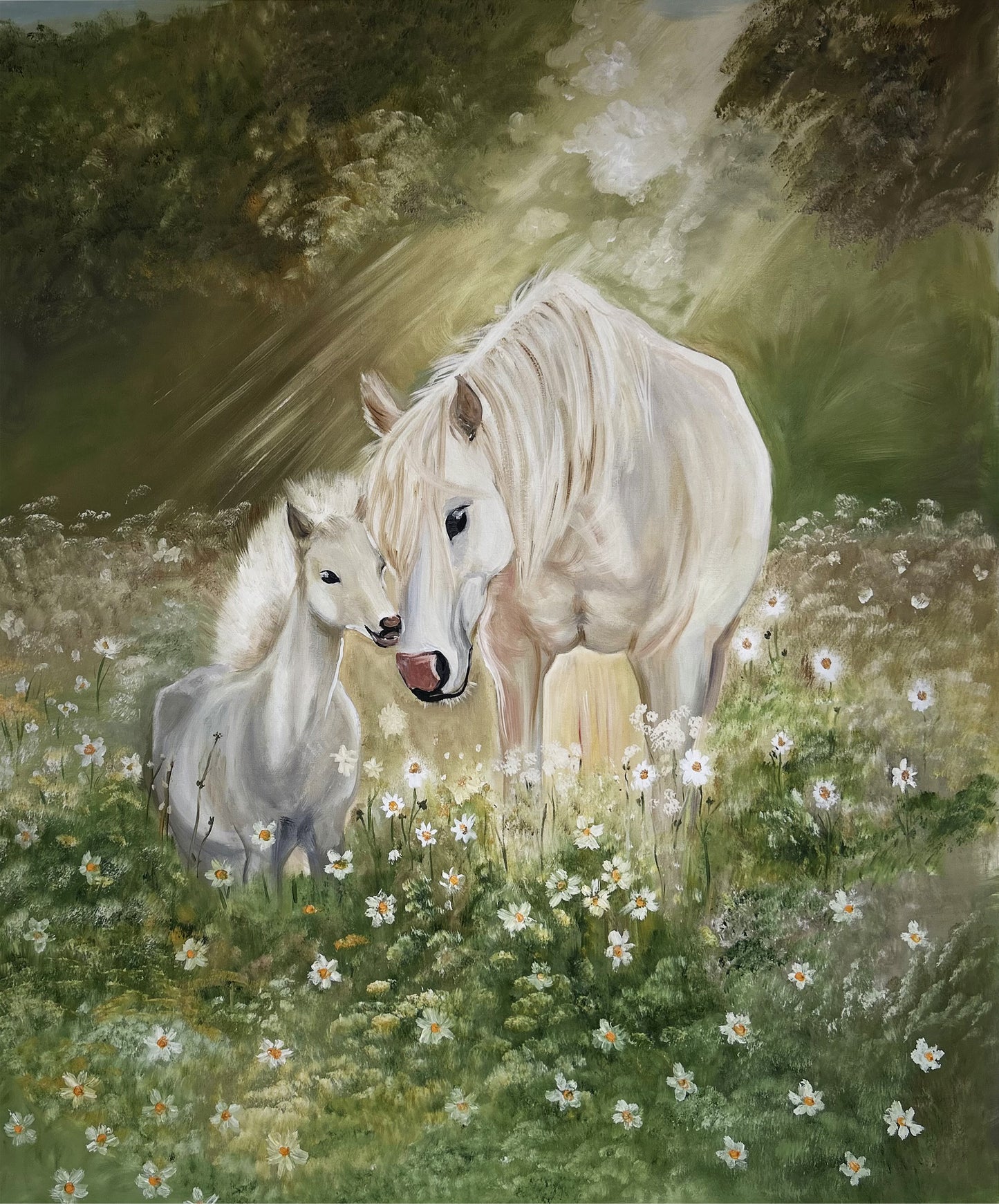Mother and Foal - Angel Hakobyan
