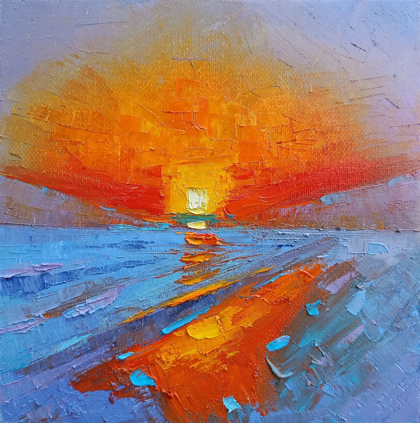 Flames Over Water - Narek Qochunc
