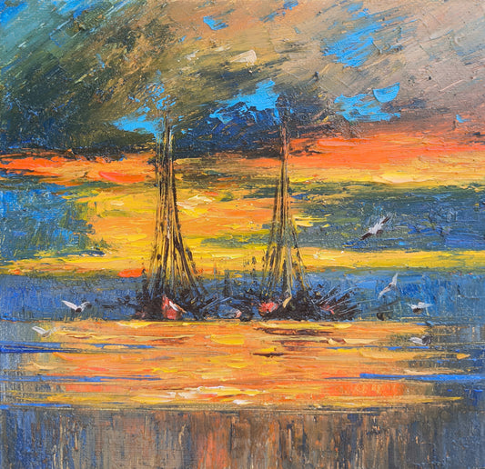 Sunset Anchors - Narek Qochunc