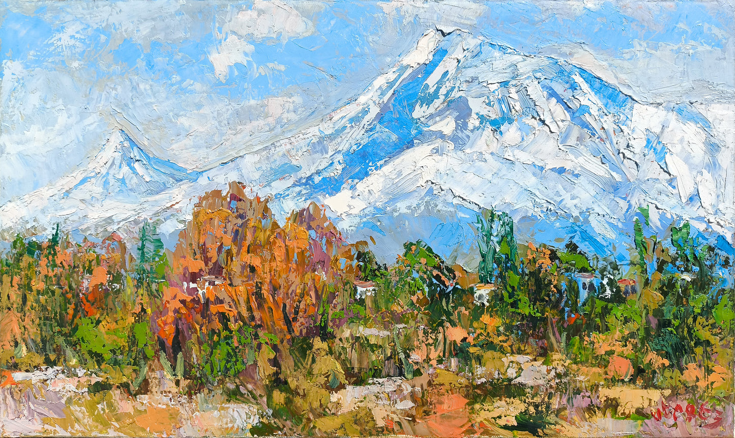 The Valley Below Ararat - Sergey Arustamyan