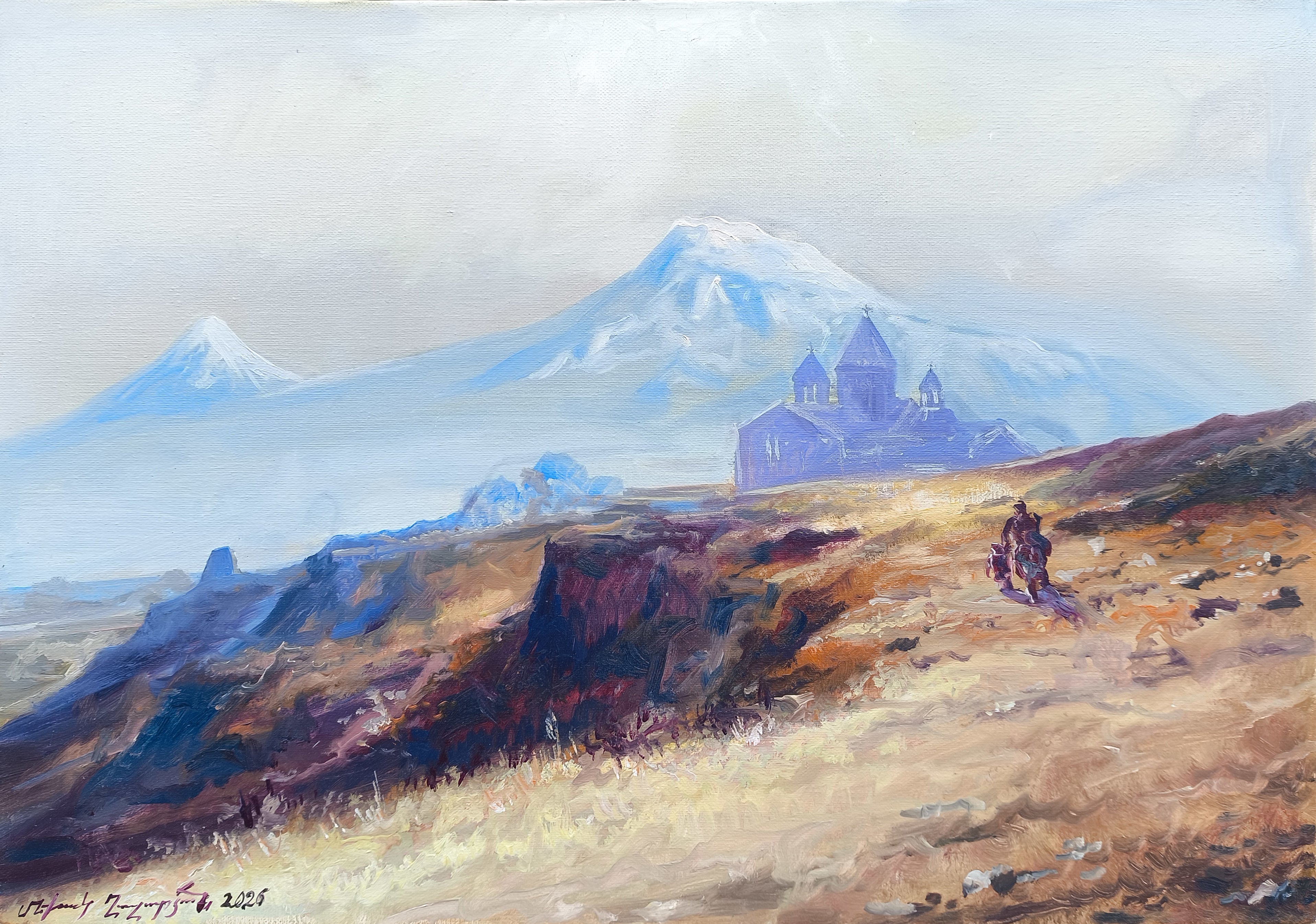 The Pilgrim's Path - Mekhak Khazaryan – Narinart Armgallery