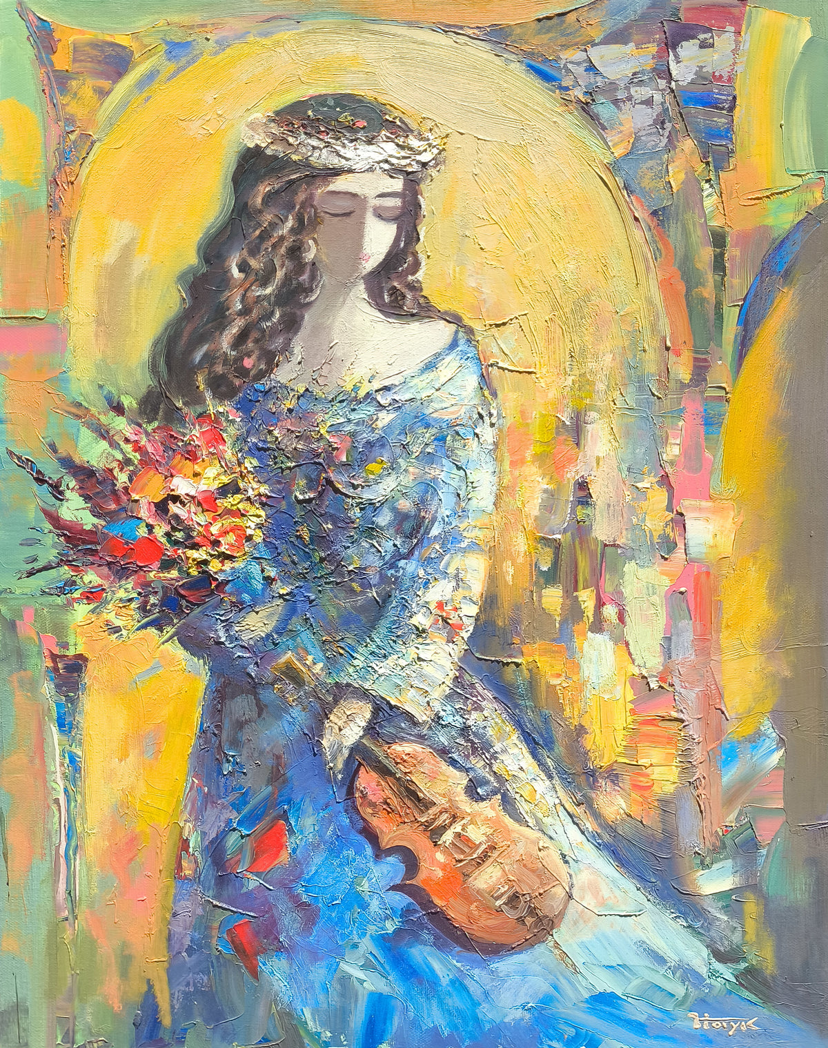 The Violinist's Bouquet - Hayk Miqayelyan