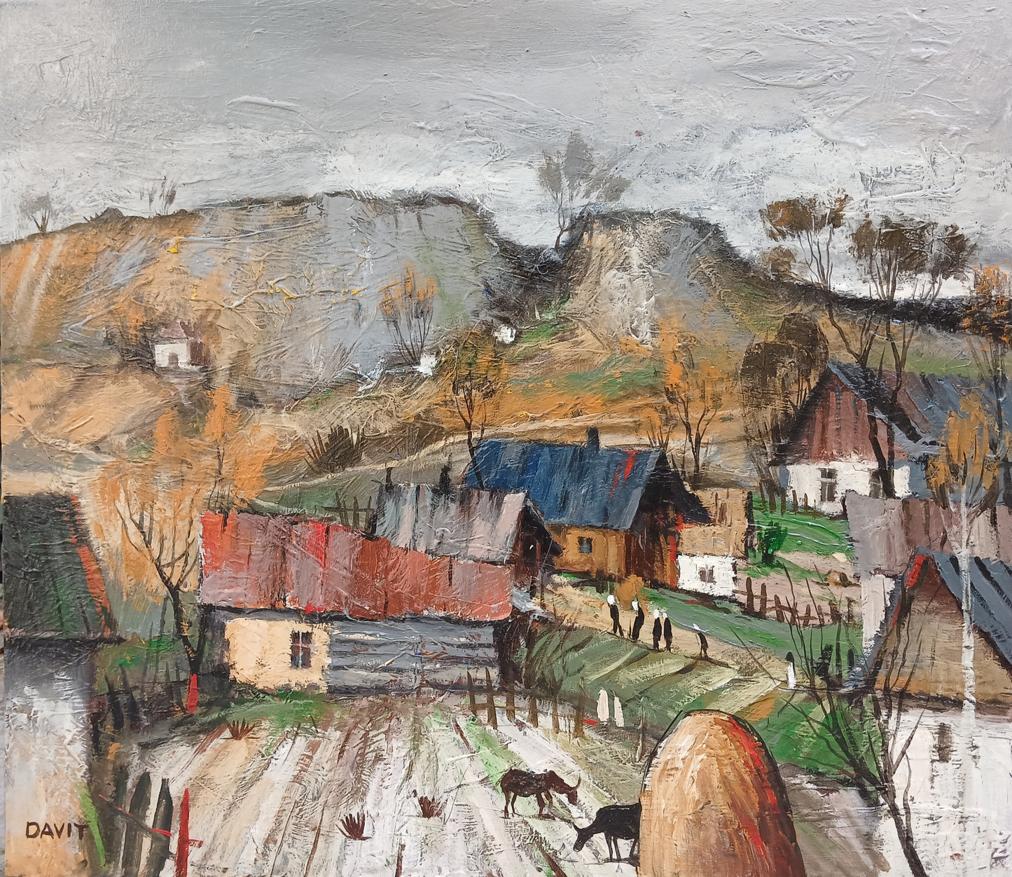 Village Beneath the Hills - Davit Arstamyan