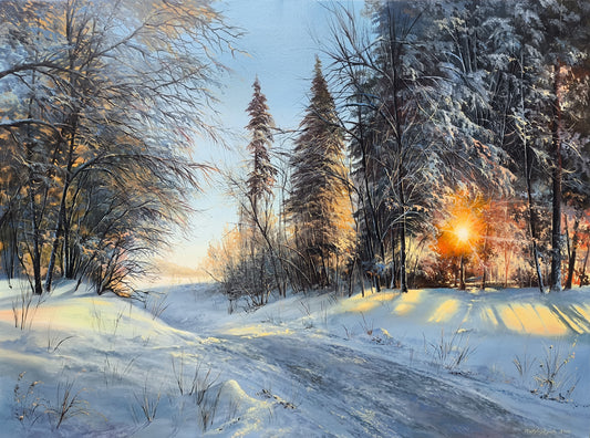Winter Forest Morning - Sergey Miqayelyan