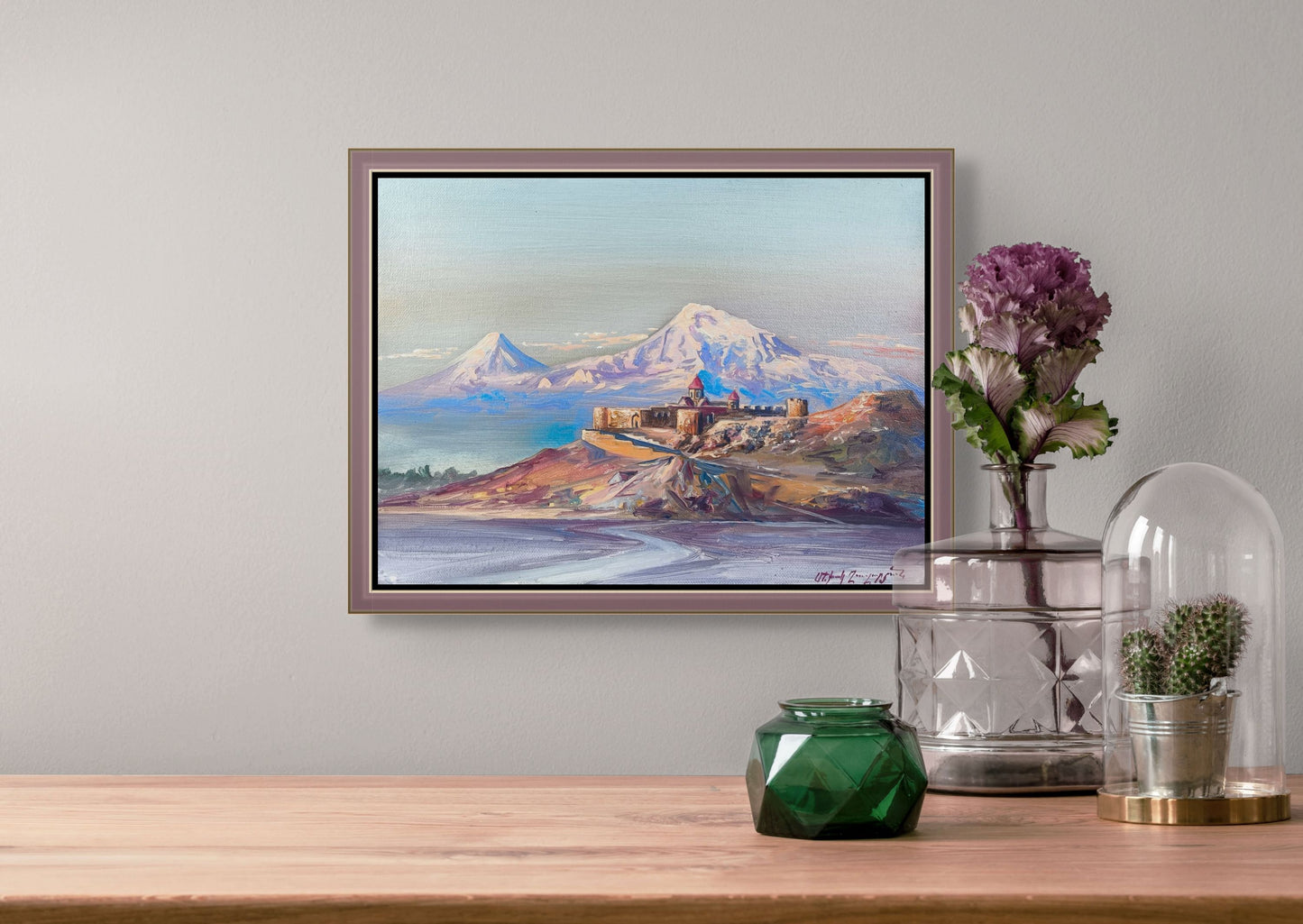 Ararat from Khor Virap - Mekhak Khazaryan