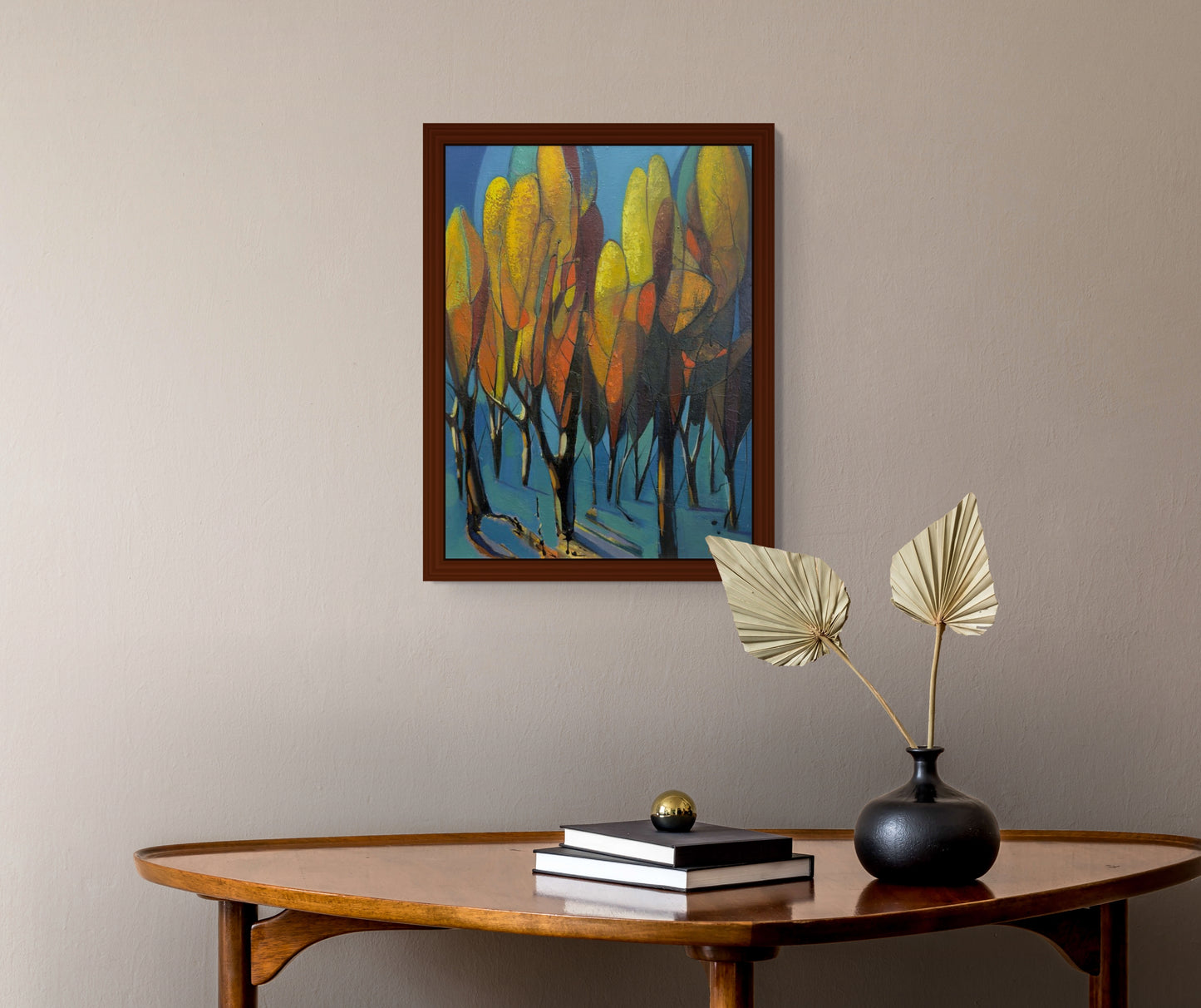 Autumn Fiery Trees - Hovhannes Avetisyan