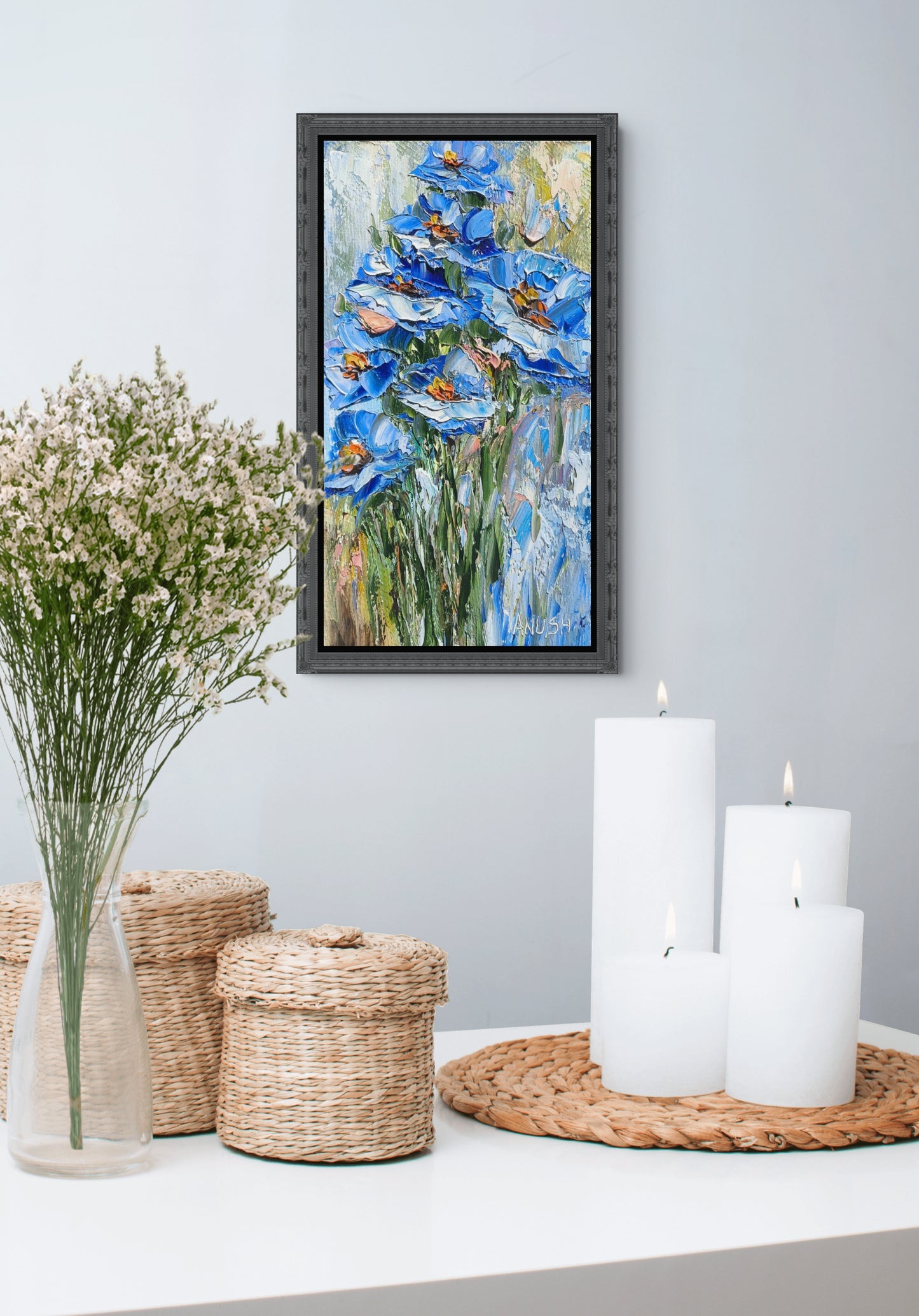 Blue Poppies - Anush Emiryan
