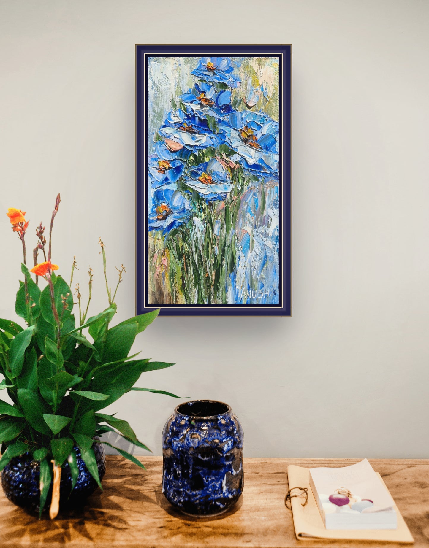 Blue Poppies - Anush Emiryan
