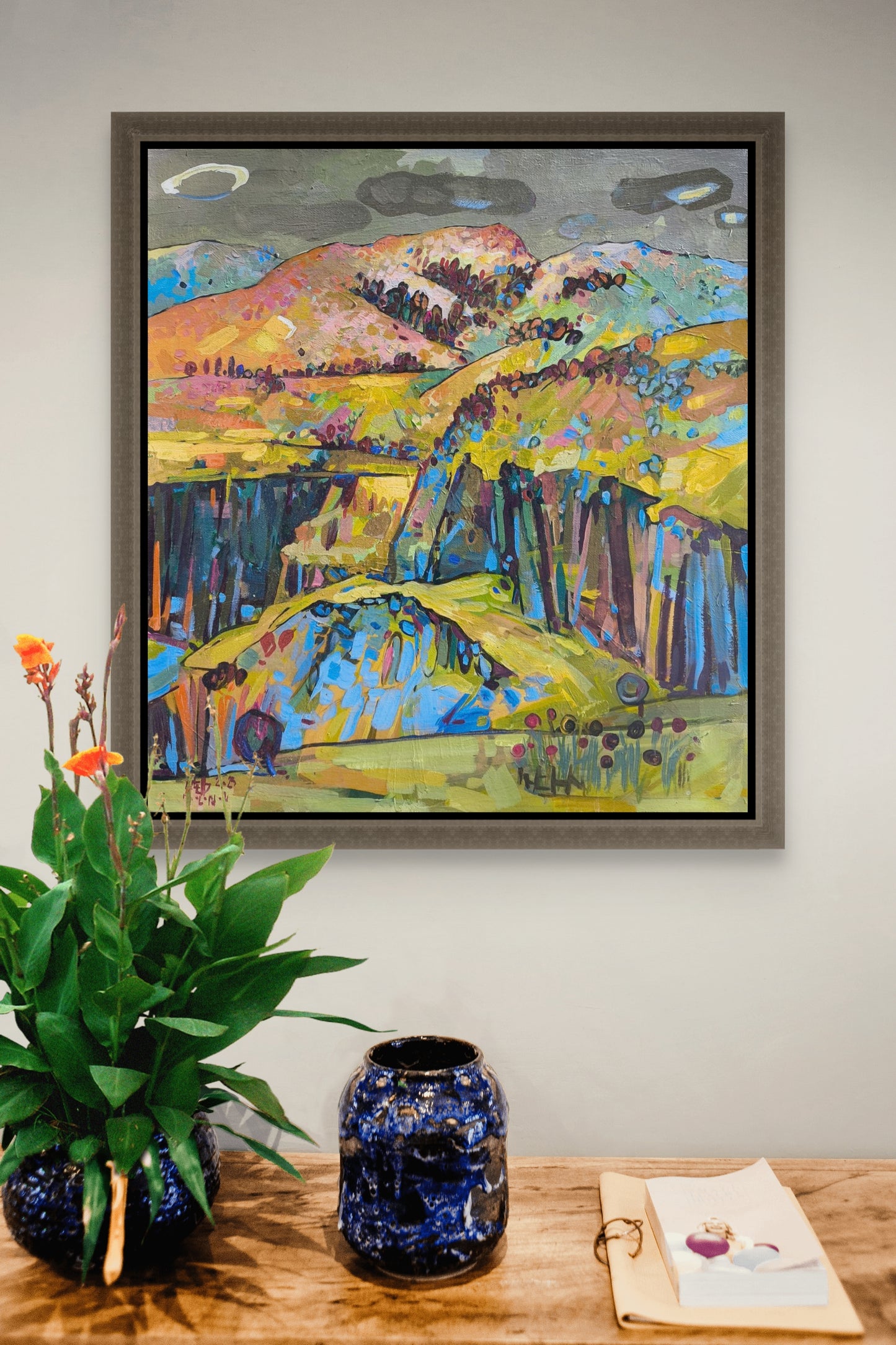 Colorful Hillside - Meliq Khazaryan
