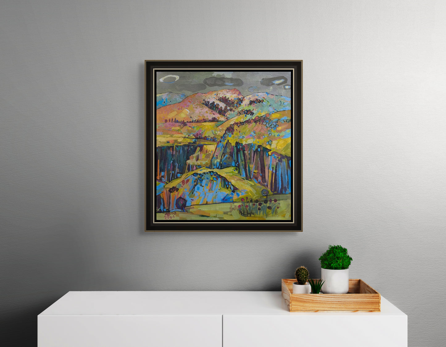 Colorful Hillside - Meliq Khazaryan