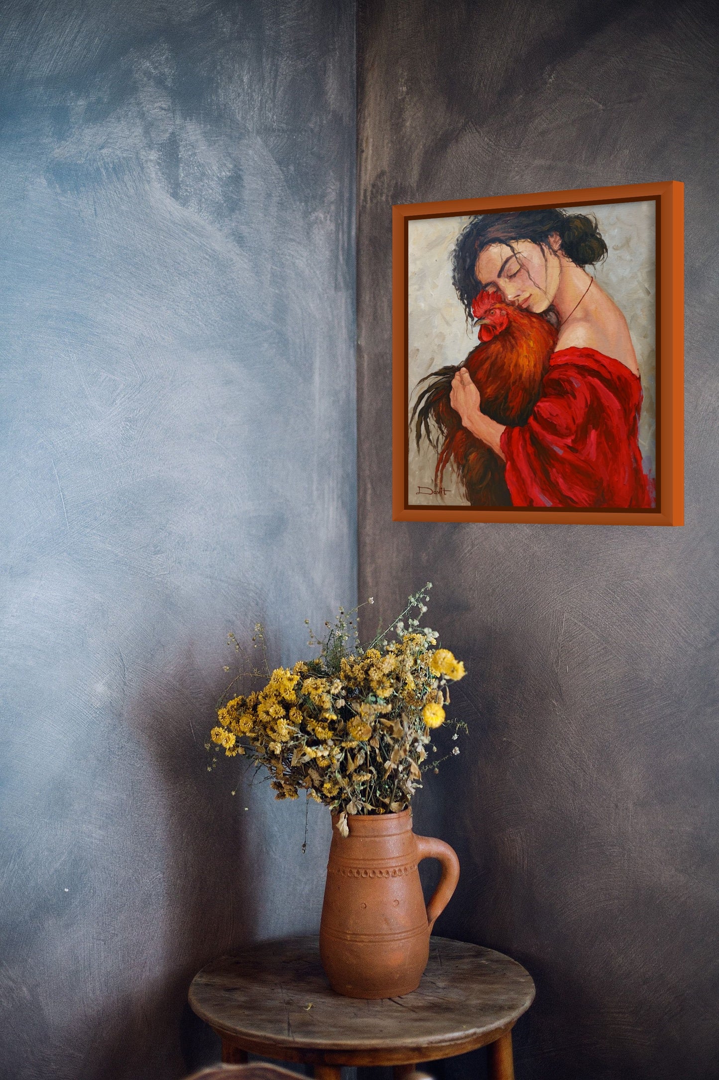 Embrace with the Rooster - Davit Arstamyan