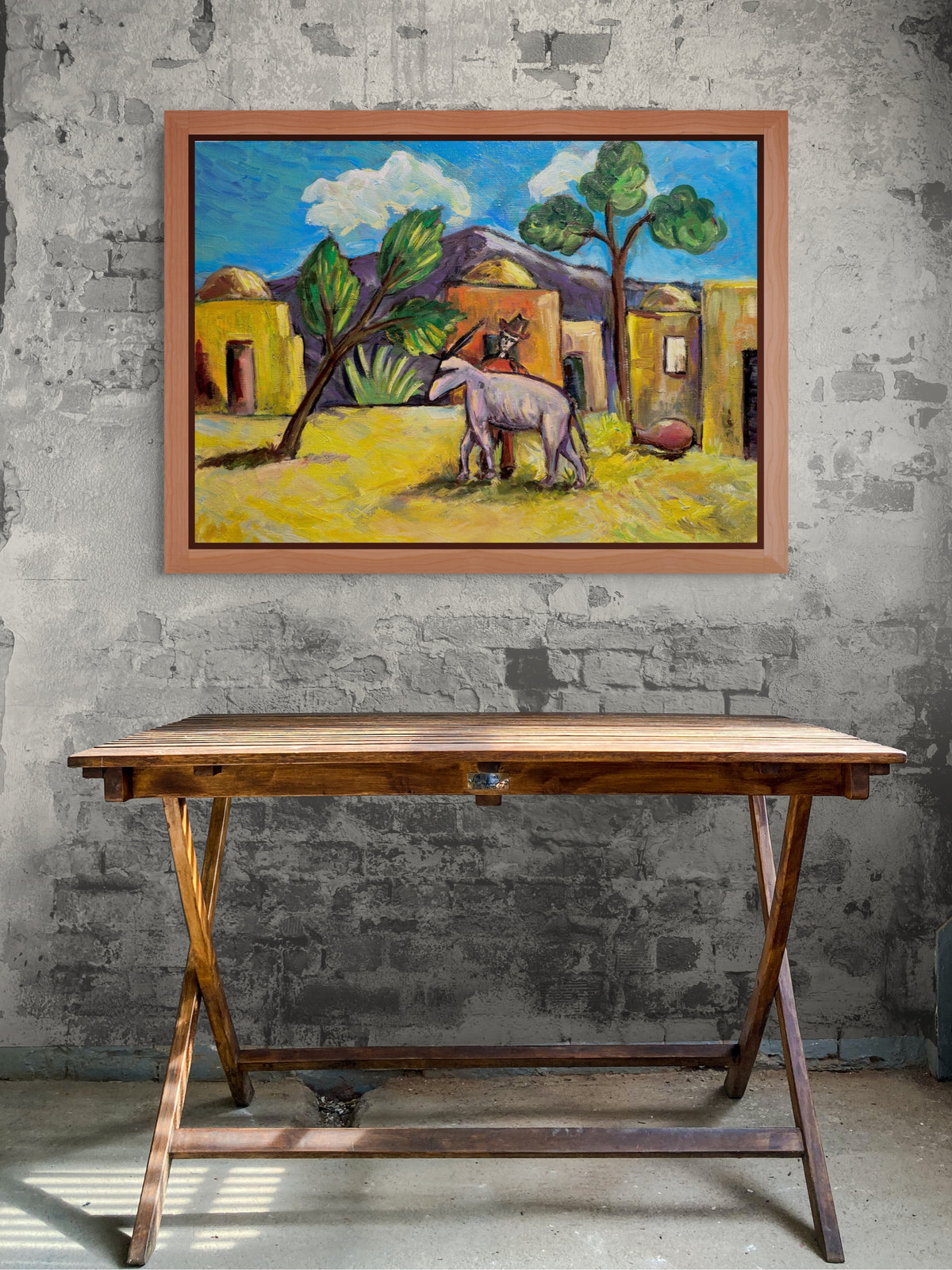 Farmer and His Animal - Razmik Mnoyan