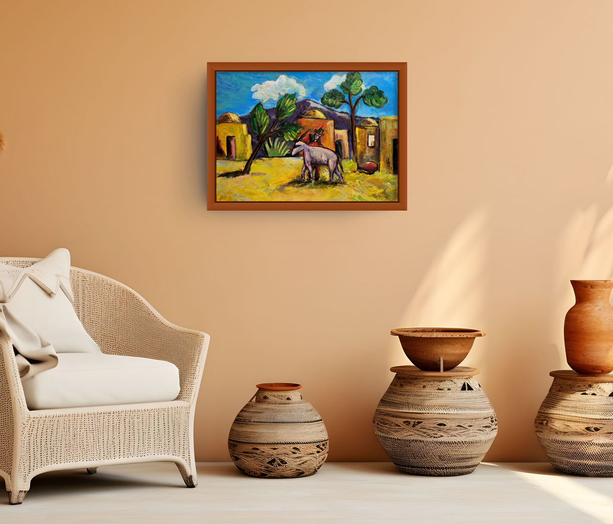 Farmer and His Animal - Razmik Mnoyan