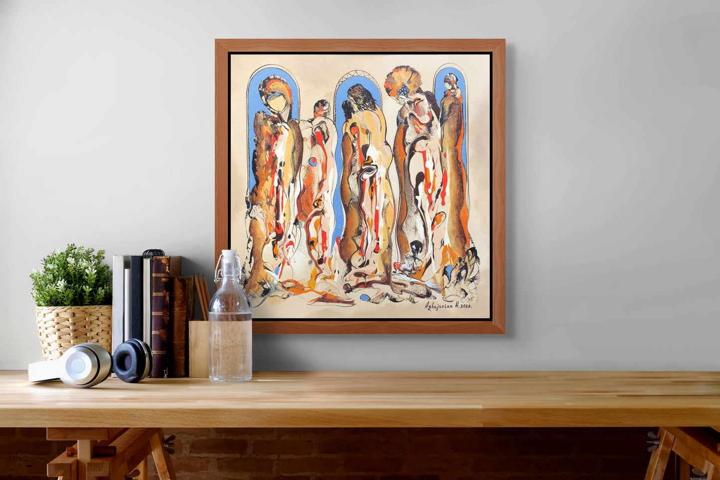 Figures in Arches - Harutyun Aghajanyan