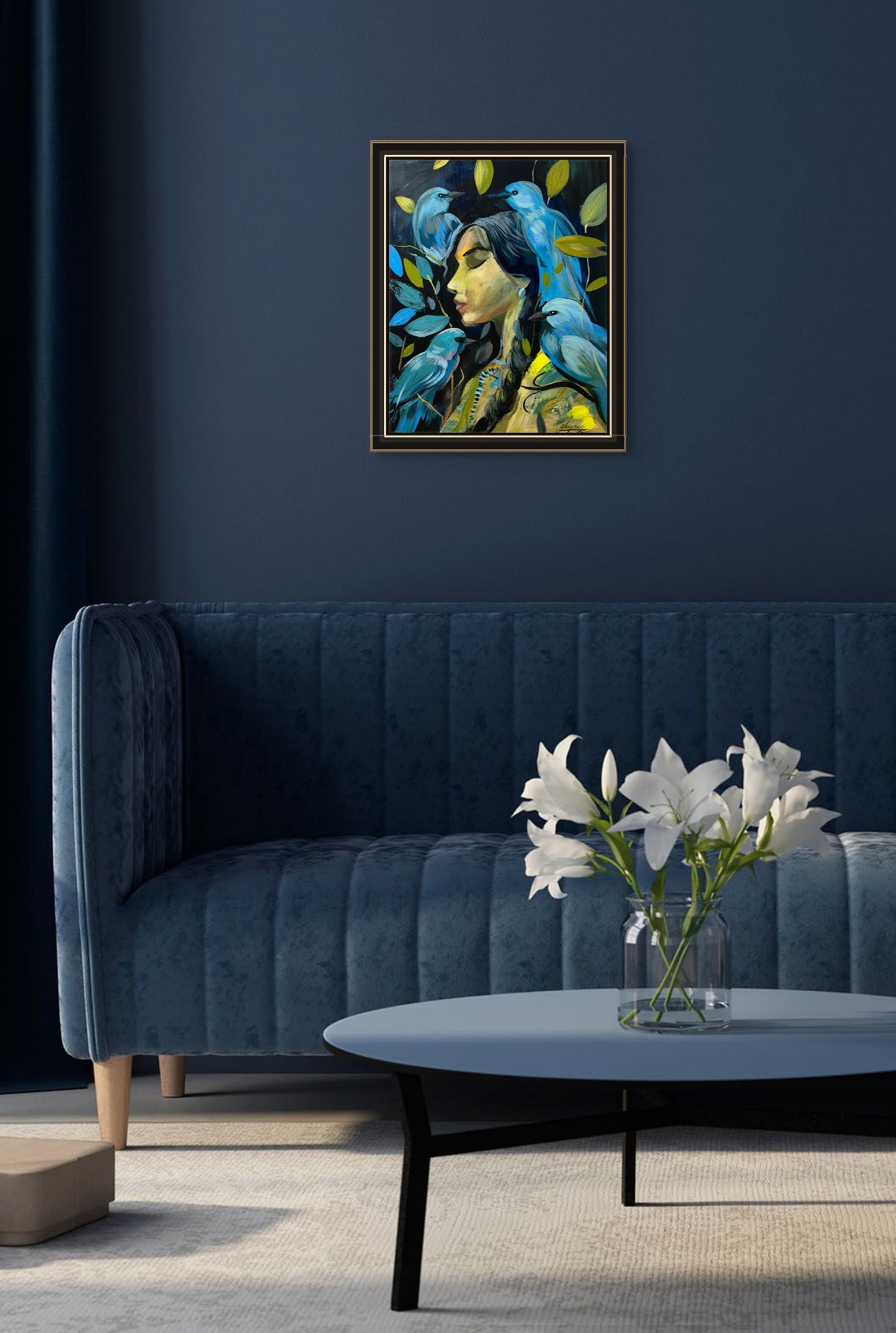 Four Blue Birds - Vahe Bagumyan
