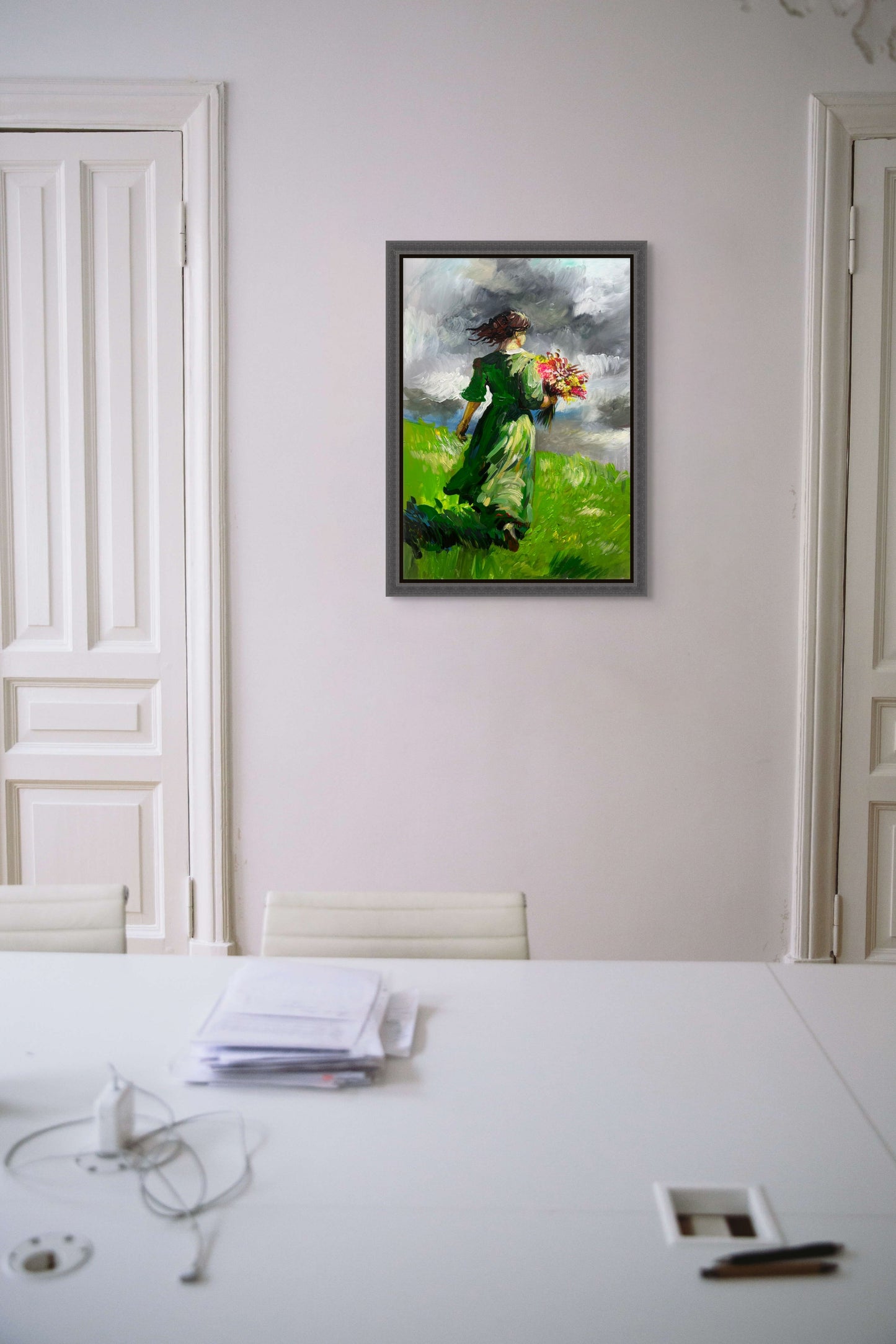 Girl in Green Meadow - Vahe Bagumyan