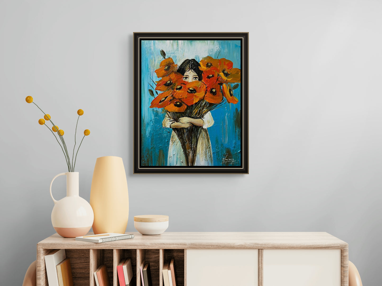 Hidden Behind Poppies - Vahe Bagumyan