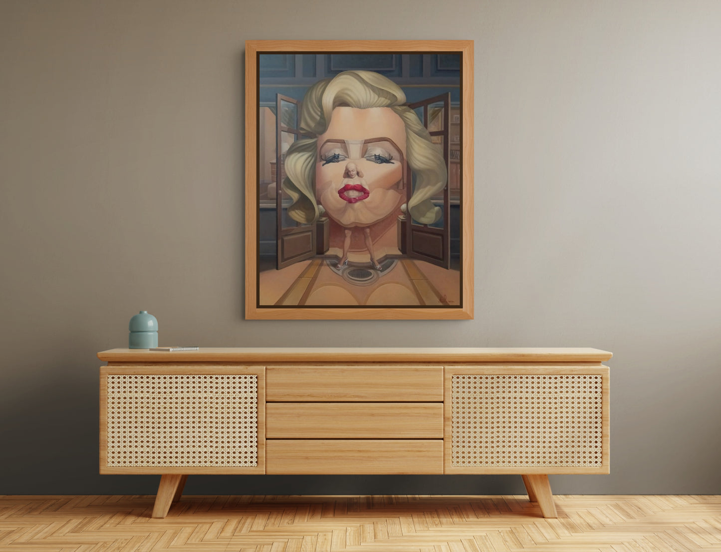 Marilyn Reimagined: A Surreal Portrait - Artush Voskanyan