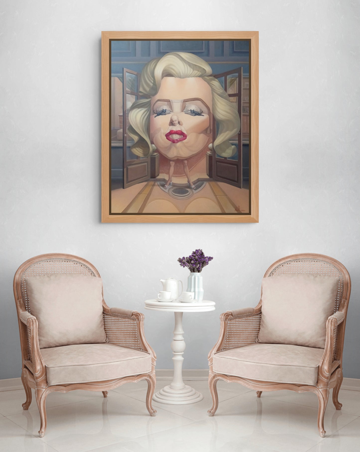 Marilyn Reimagined: A Surreal Portrait - Artush Voskanyan