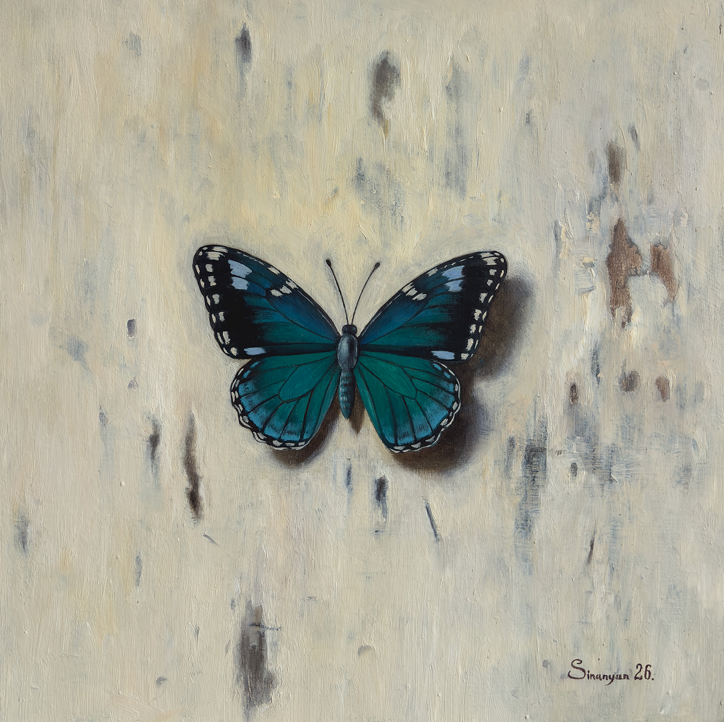 The Teal Butterfly - Gevorg Sinanian