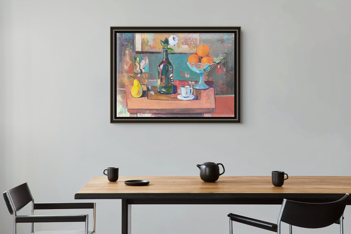 Pear, Cup and Oranges - Hayk Makyan