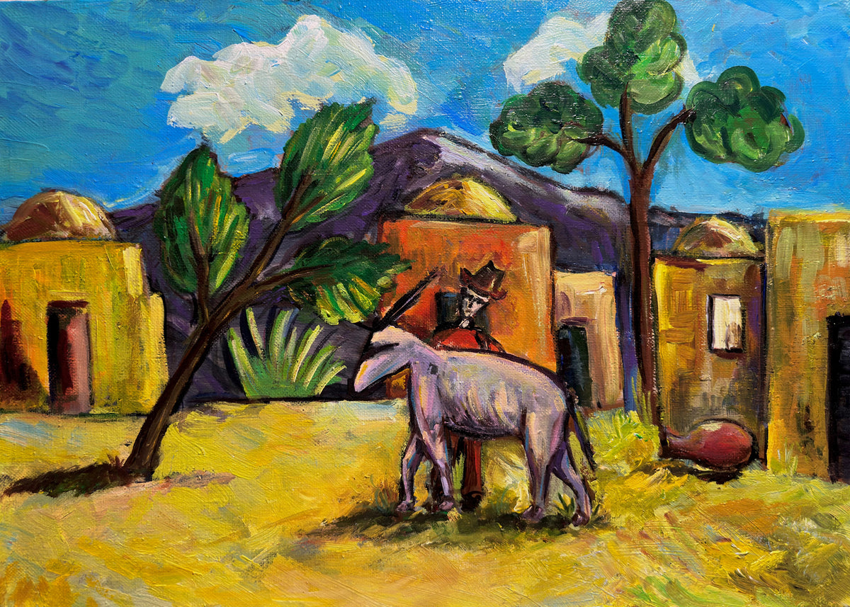 Farmer and His Animal - Razmik Mnoyan