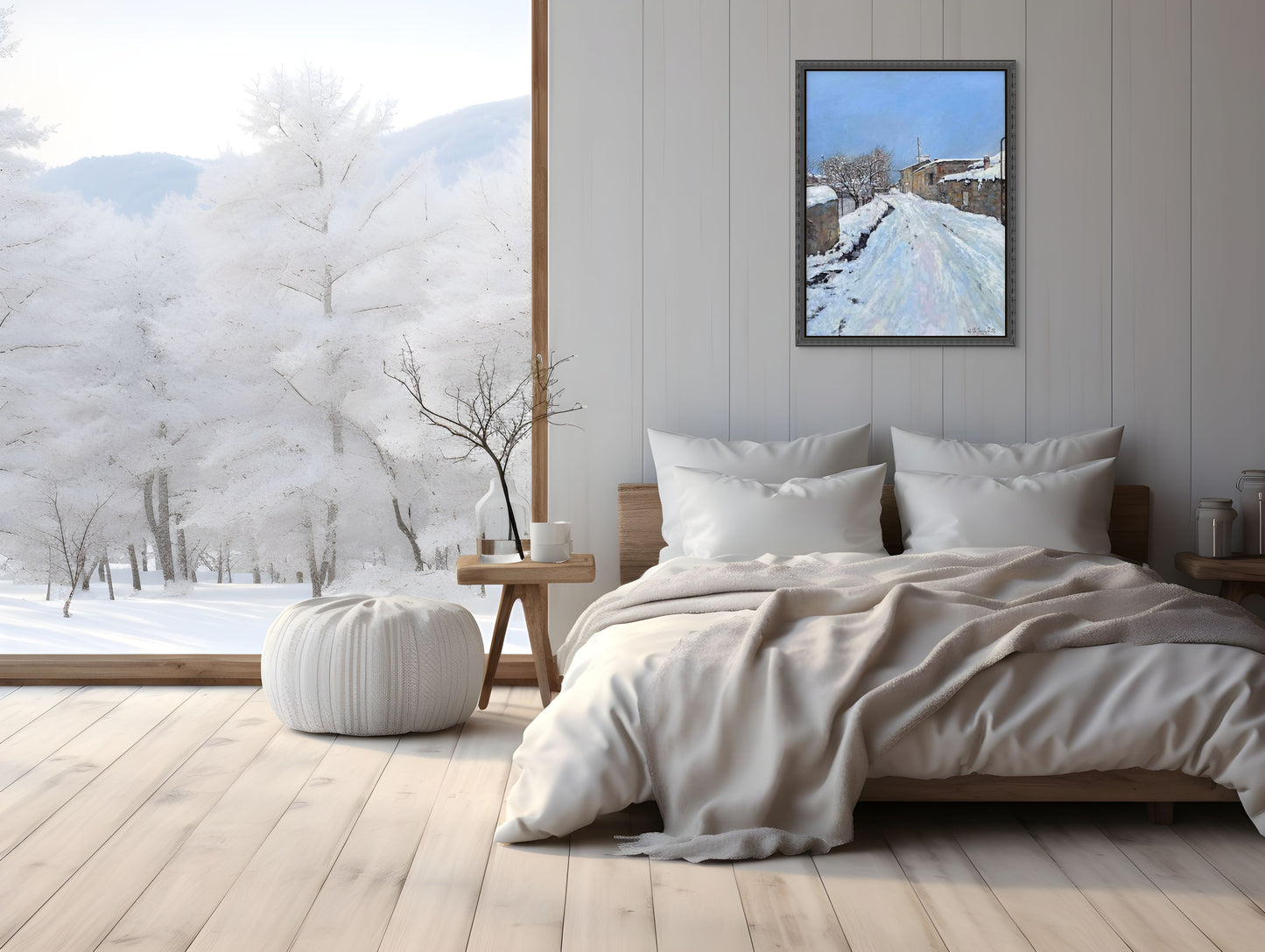 Snow-Covered Pathway - Aramayis Khlghatyan