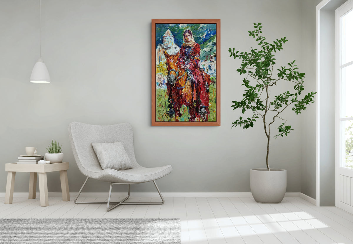 The Beauty Horsewoman - Andranik Harutyunyan