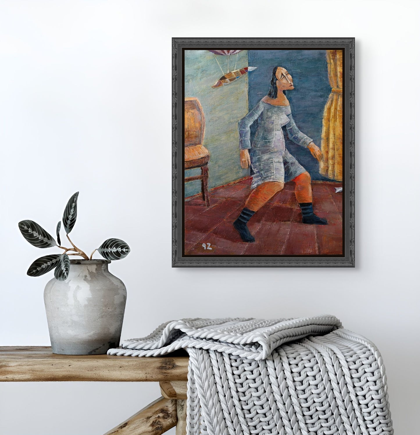 The Girl in Black Stockings - Gegham Hunanyan