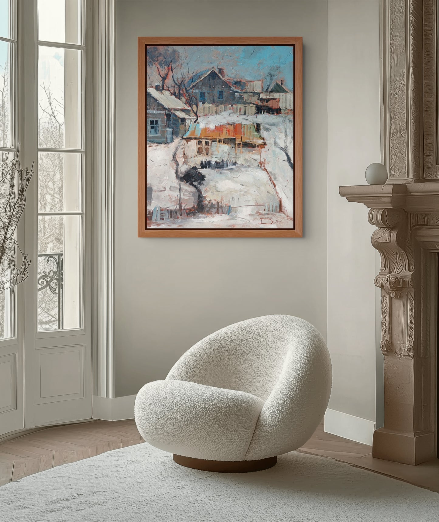 The Snowy Homestead - Davit Arstamyan