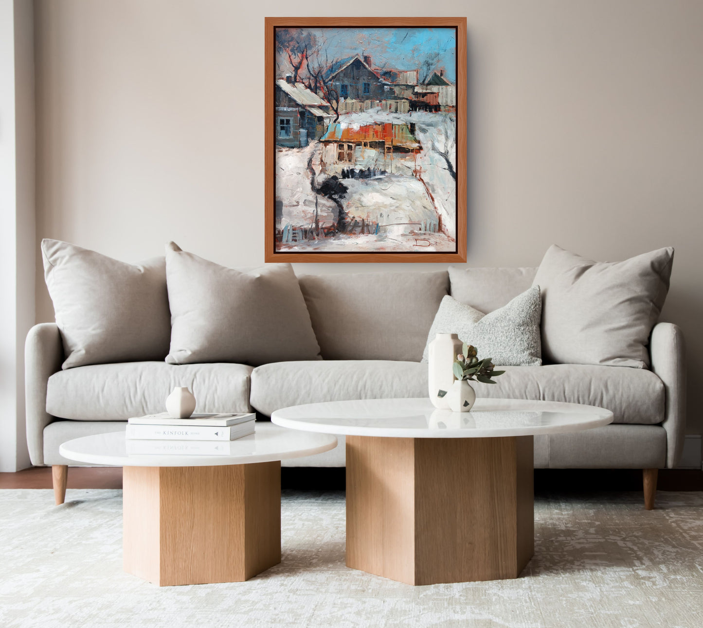 The Snowy Homestead - Davit Arstamyan