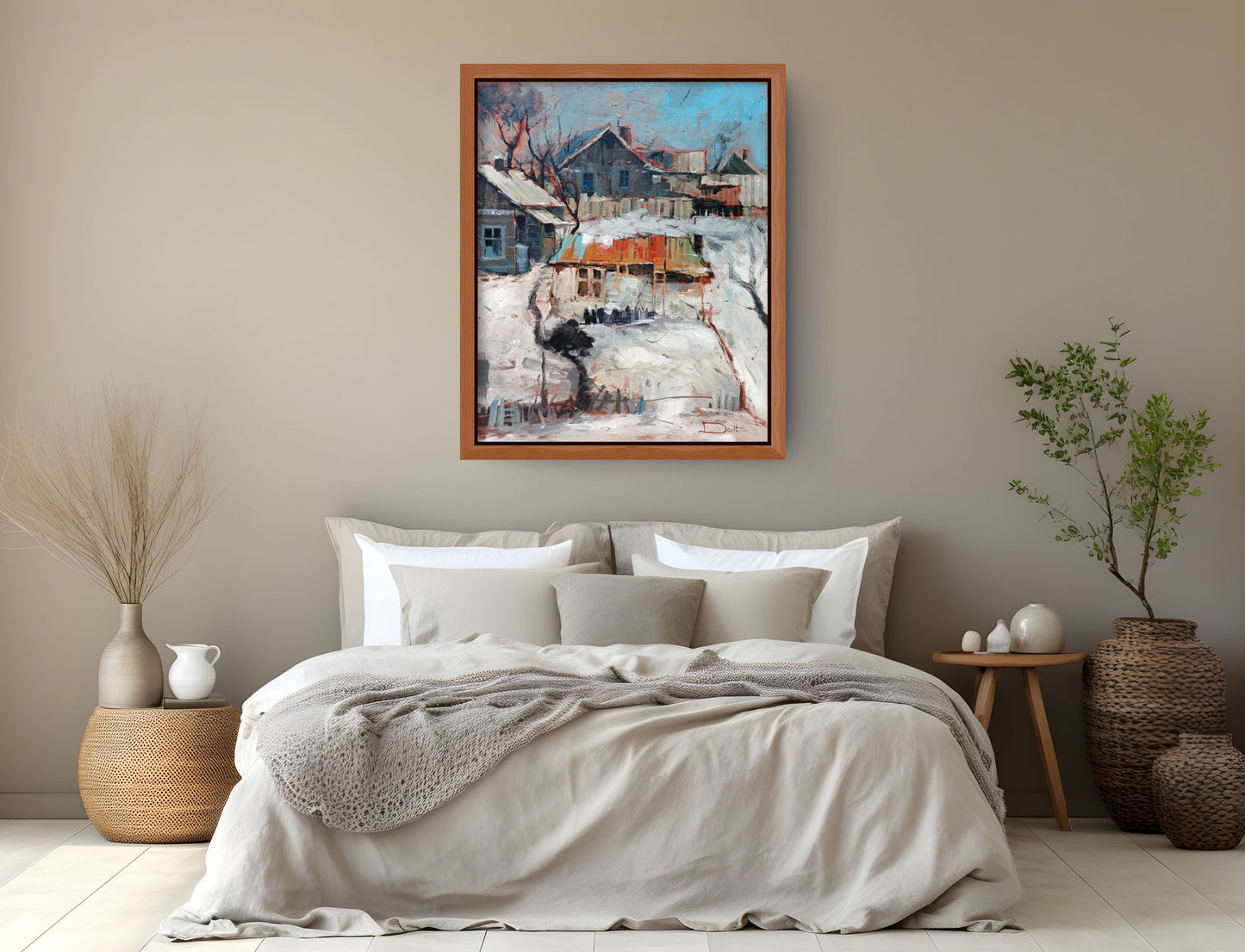 The Snowy Homestead - Davit Arstamyan