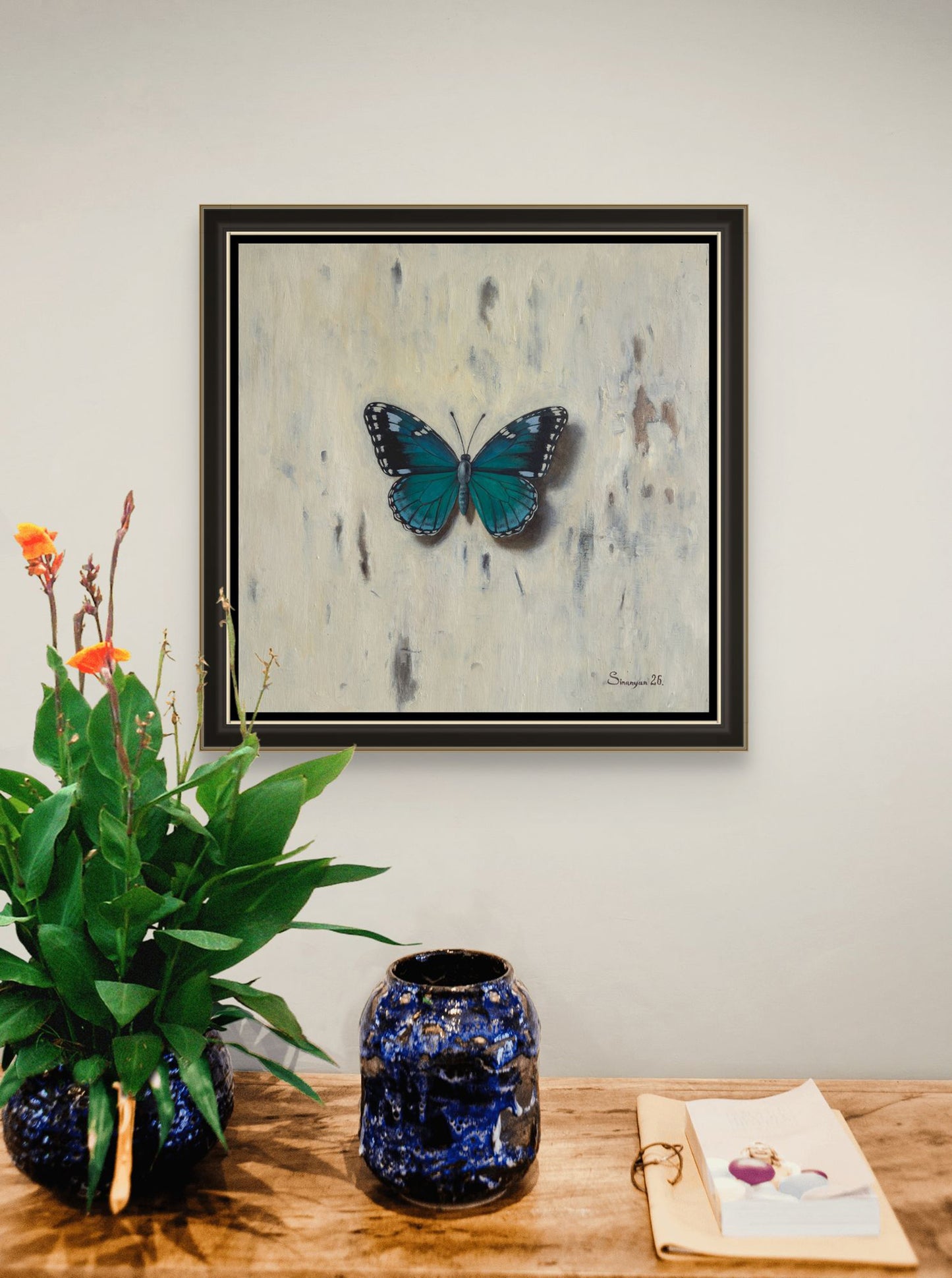 The Teal Butterfly - Gevorg Sinanian