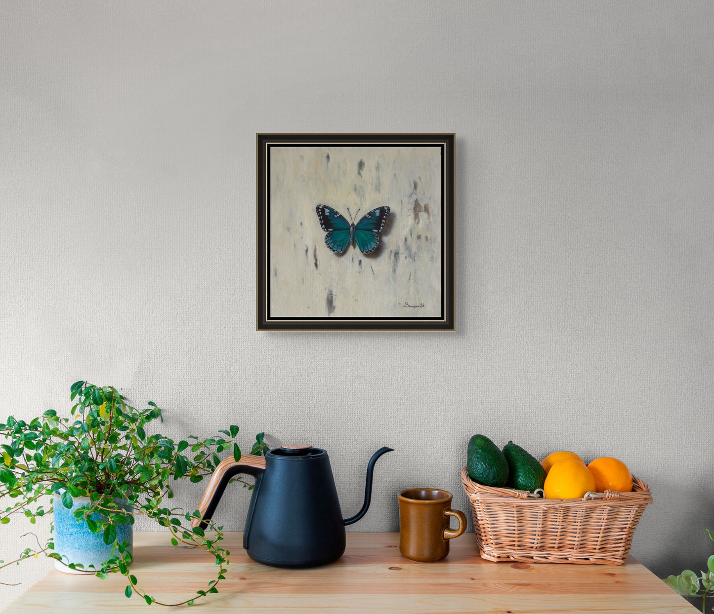 The Teal Butterfly - Gevorg Sinanian