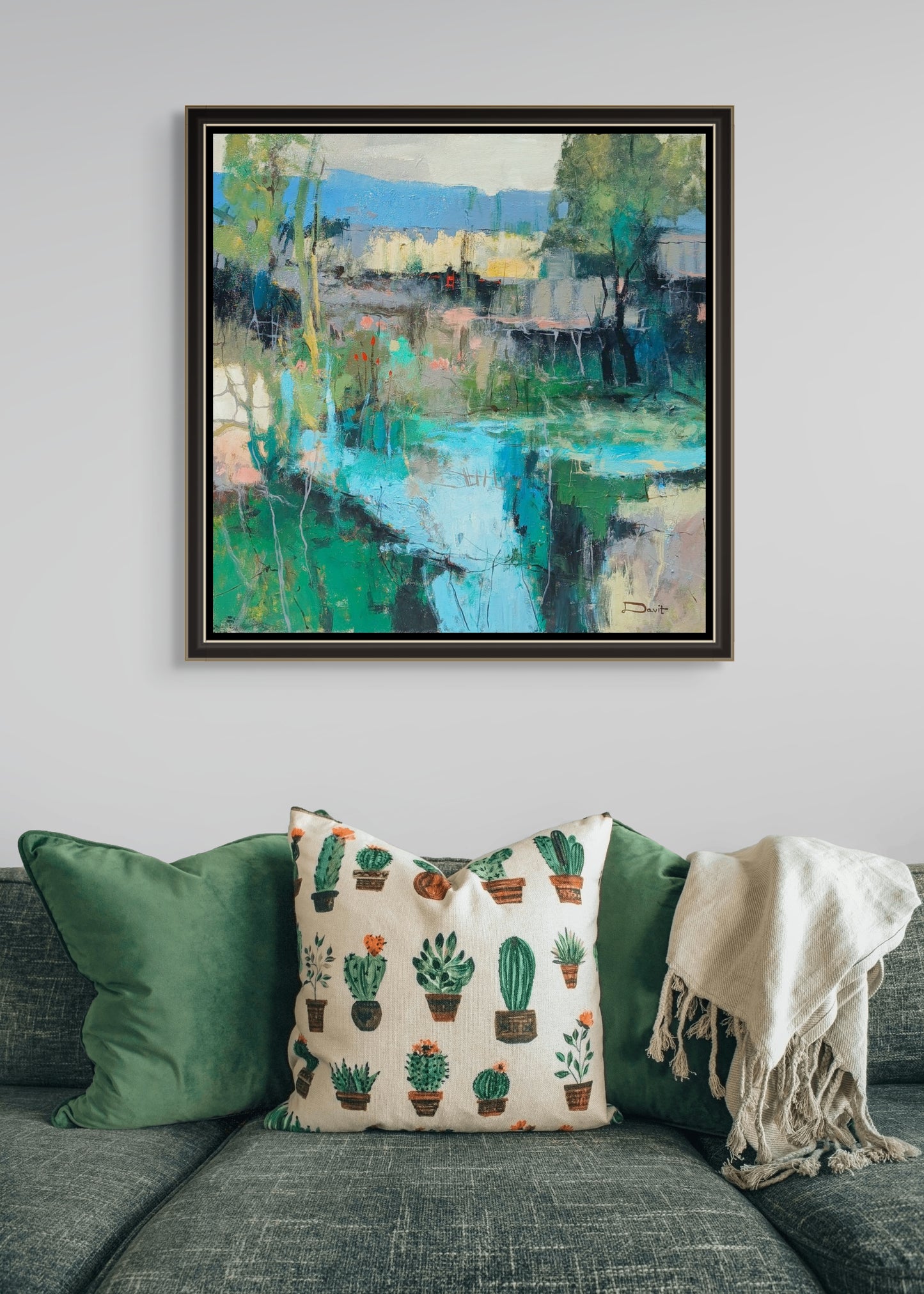 The Turquoise Pond- Davit Arstamyan