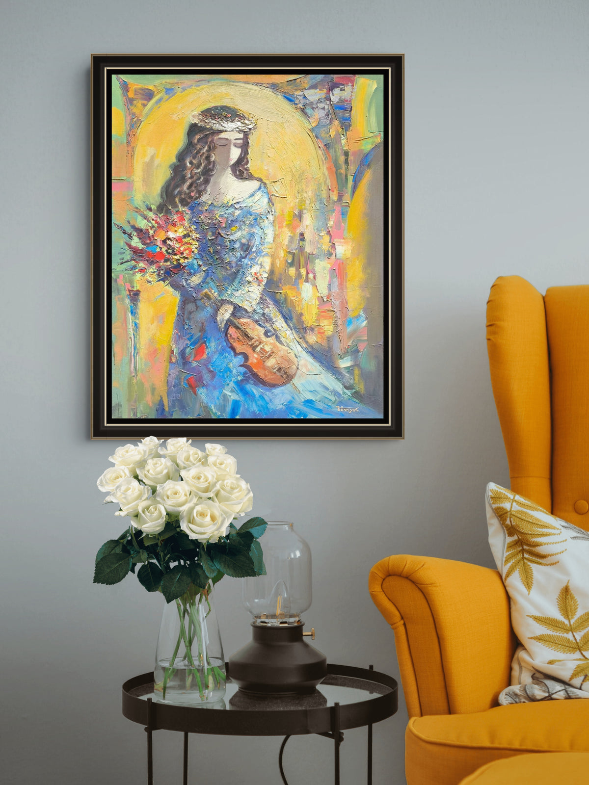 The Violinist's Bouquet - Hayk Miqayelyan