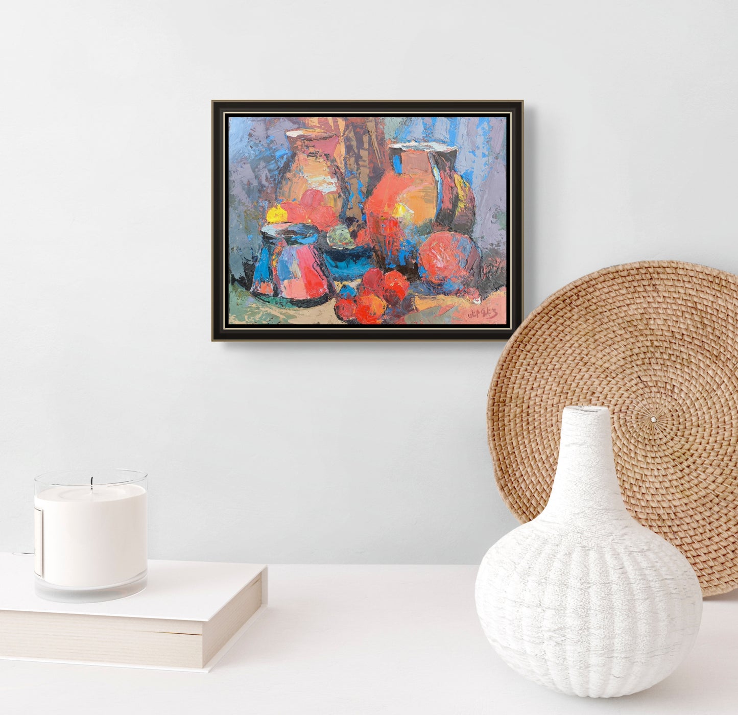 Two Jugs in Vibrant Tones - Sergey Arustamyan