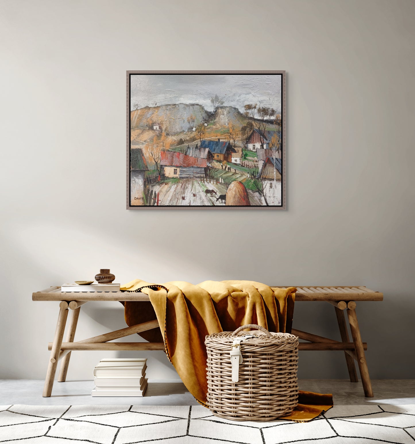 Village Beneath the Hills - Davit Arstamyan