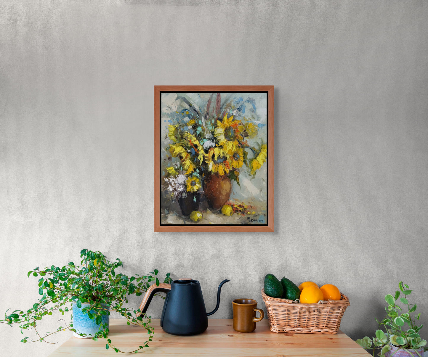 Warm Floral Composition - Davit Arstamyan