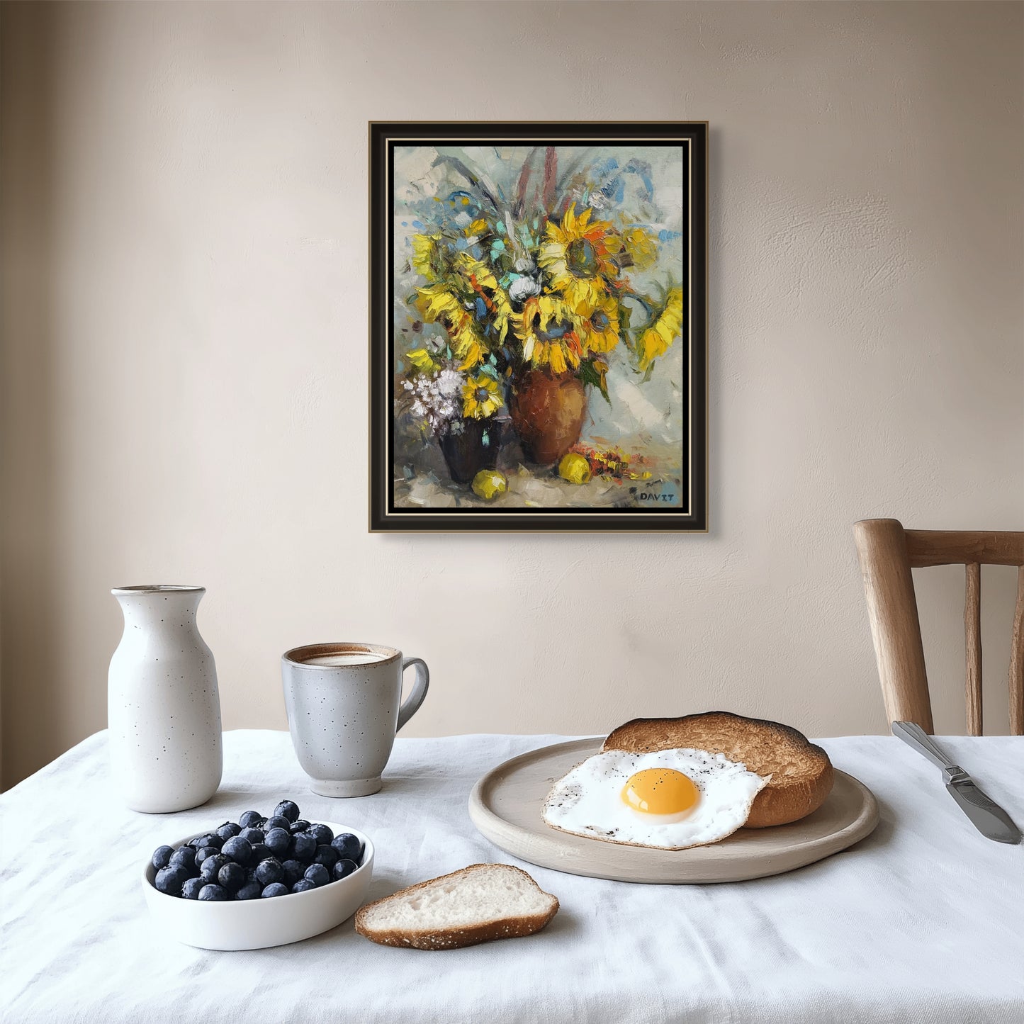 Warm Floral Composition - Davit Arstamyan