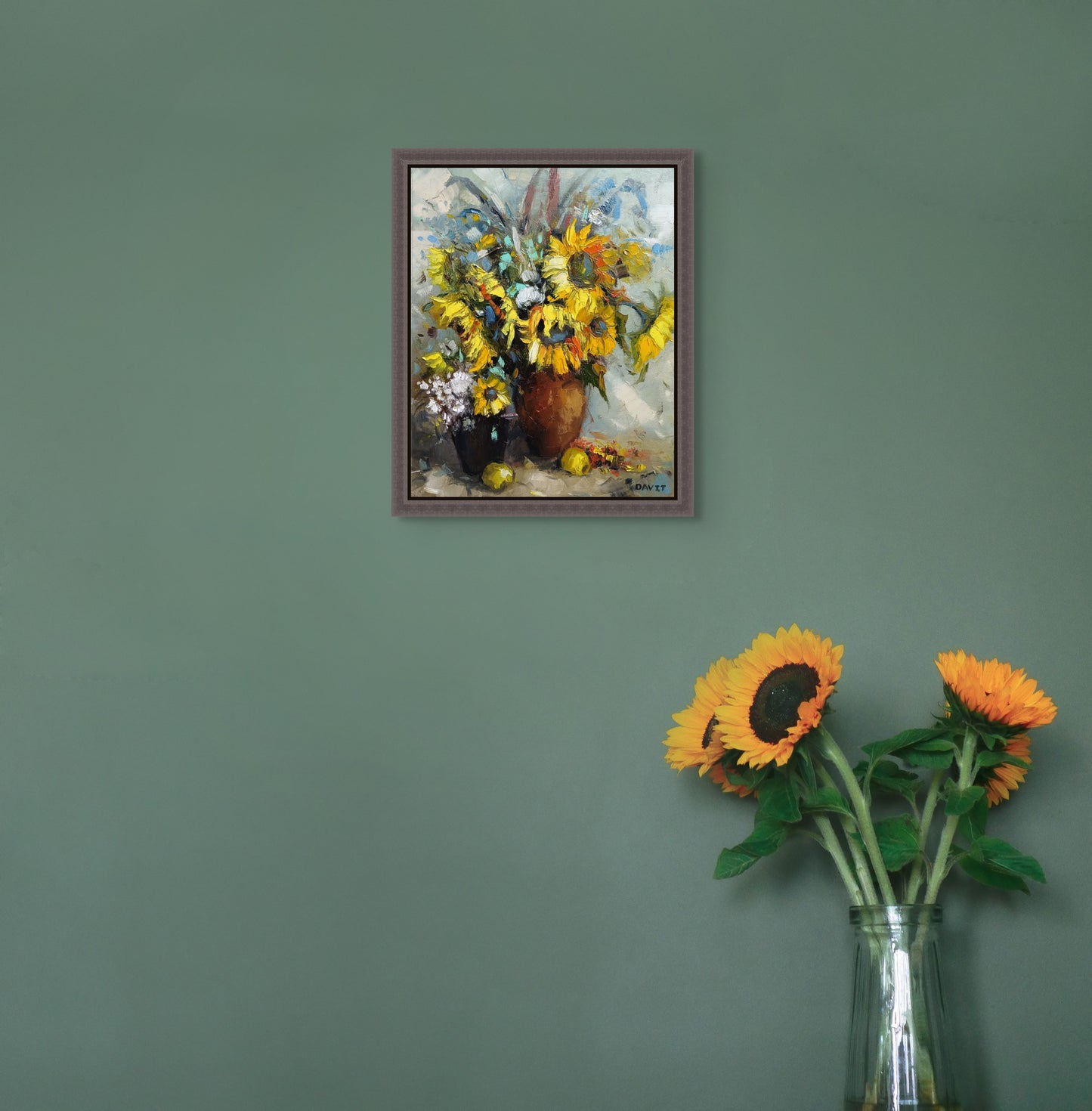 Warm Floral Composition - Davit Arstamyan
